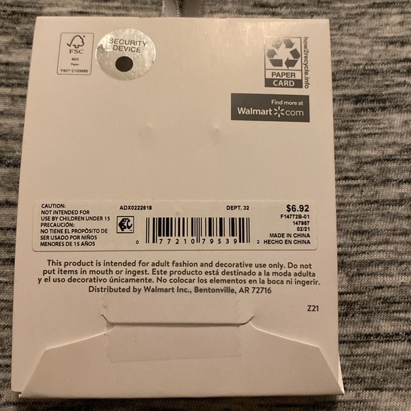 Genuine Rose Quartz with "C" Initial Disc Necklace and Earring Set 18.5” - Picture 4 of 12